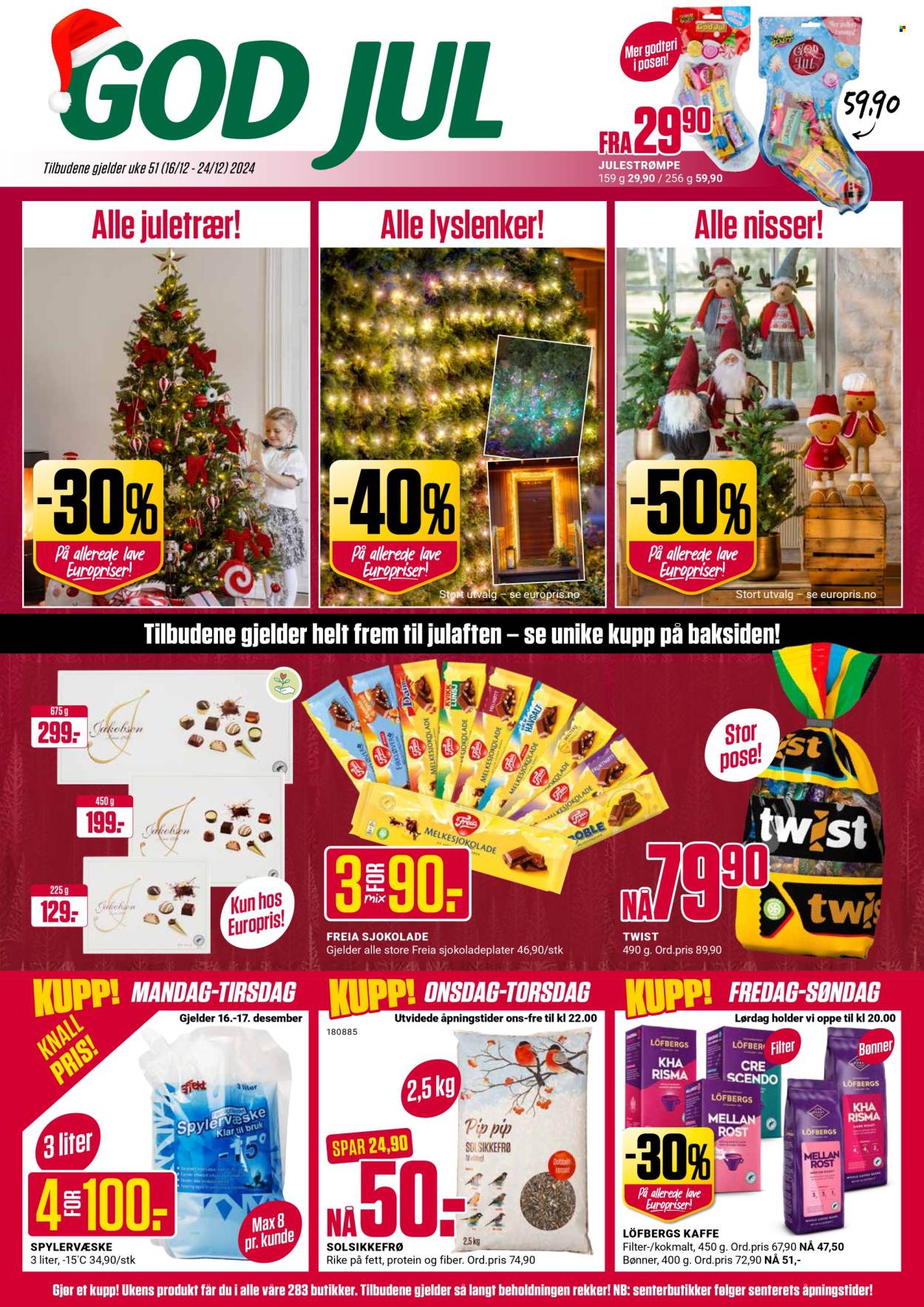 Kundeavis Europris - 16.12.2024 - 24.12.2024. Side 1