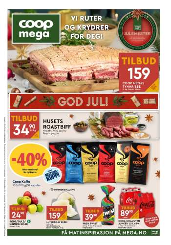 Kundeavis Coop Mega - 16.12.2024 - 24.12.2024.