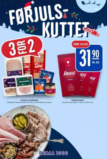 Kundeavis Rema 1000 - 23.12.2024 - 31.12.2024.