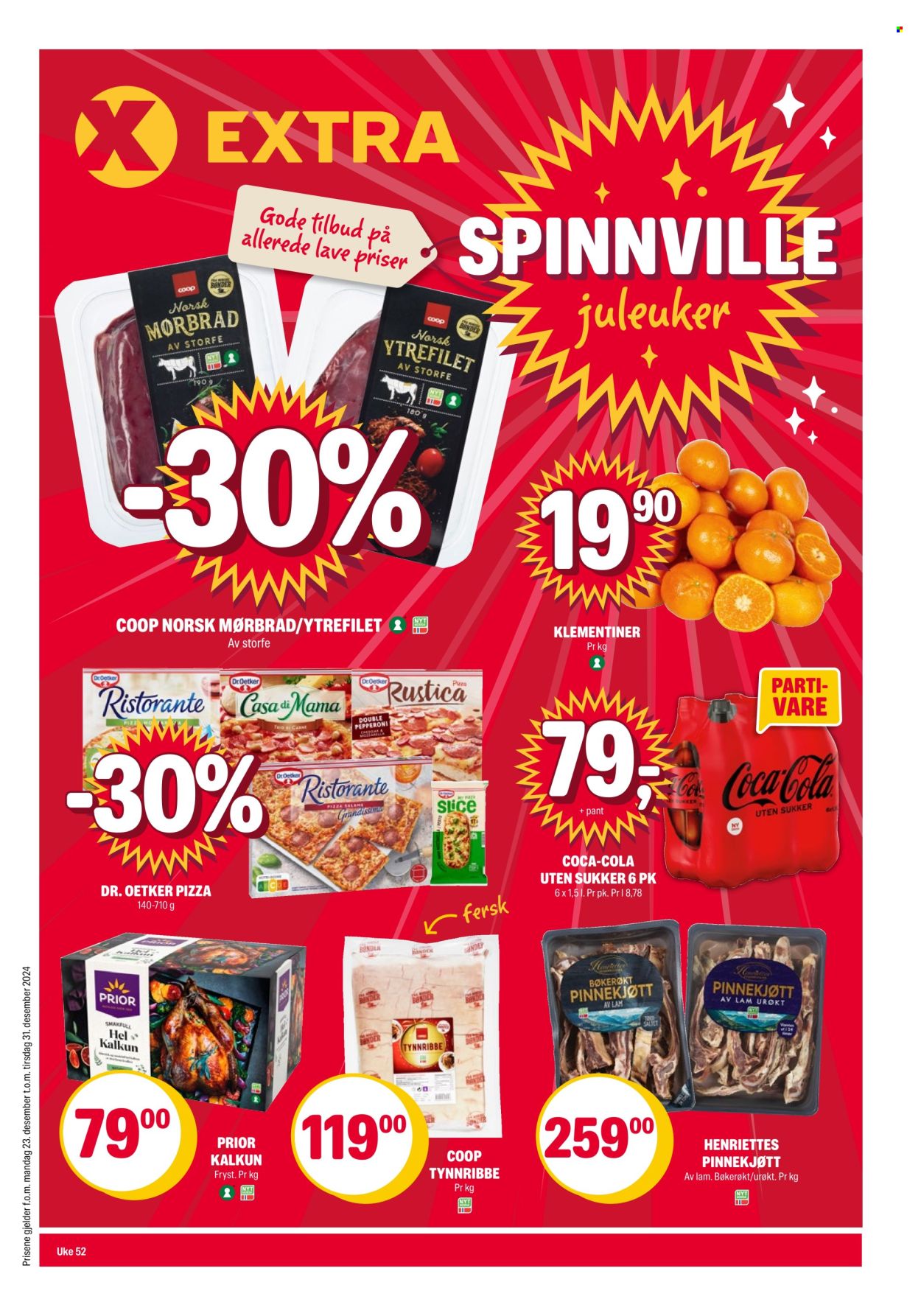 Kundeavis Coop Extra - 23.12.2024 - 31.12.2024. Side 1