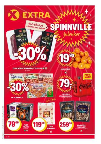 Kundeavis Coop Extra - 23.12.2024 - 31.12.2024.