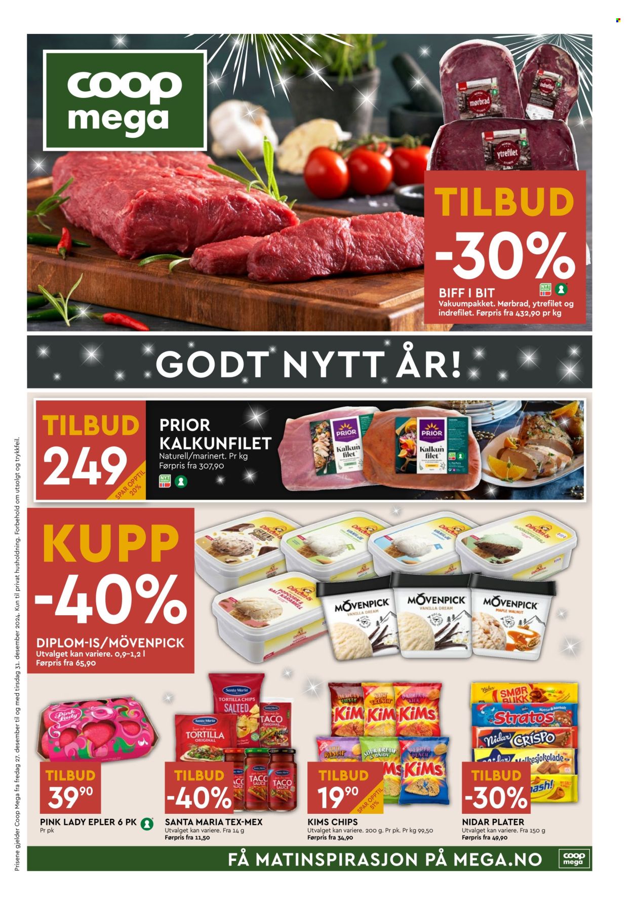 Kundeavis Coop Mega - 27.12.2024 - 31.12.2024. Side 1