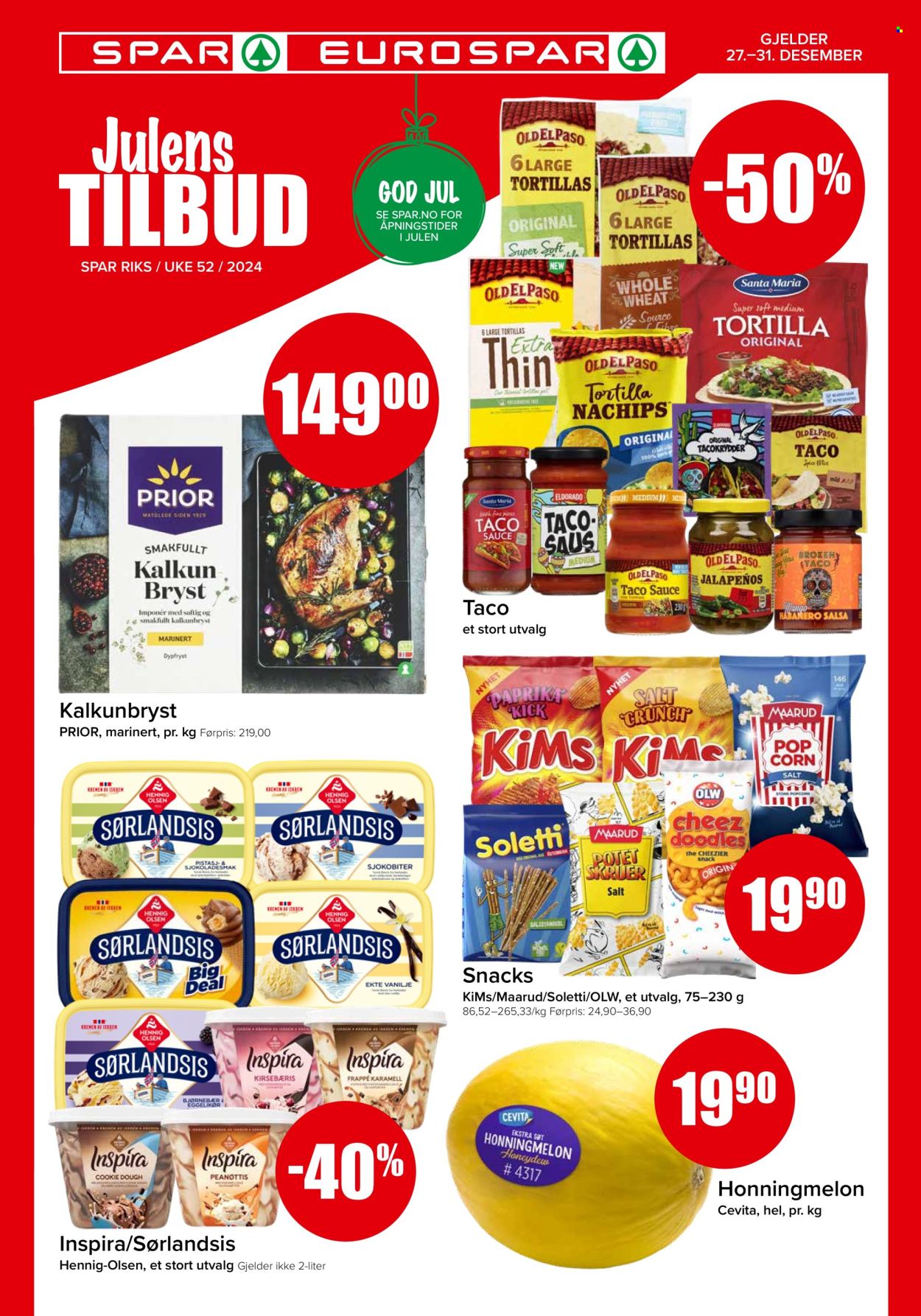 Kundeavis SPAR - 27.12.2024 - 31.12.2024. Side 1
