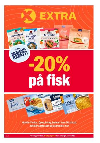 Kundeavis Coop Extra - 2.1.2025 - 5.1.2025.