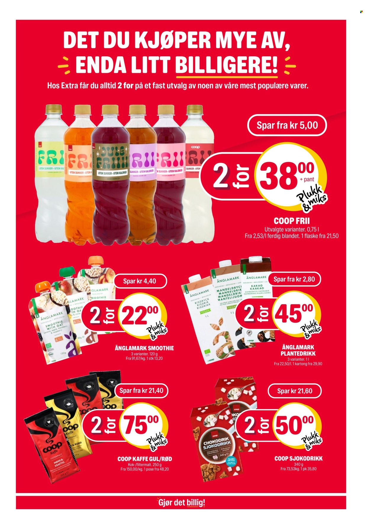 Kundeavis Coop Extra - 2.1.2025 - 5.1.2025. Side 19