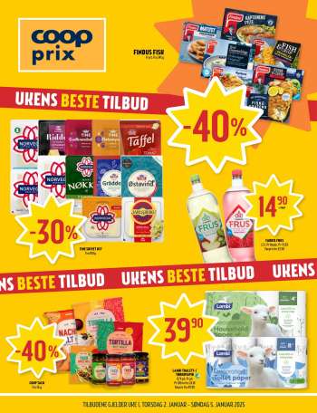 Kundeavis Coop Prix - 2.1.2025 - 5.1.2025.