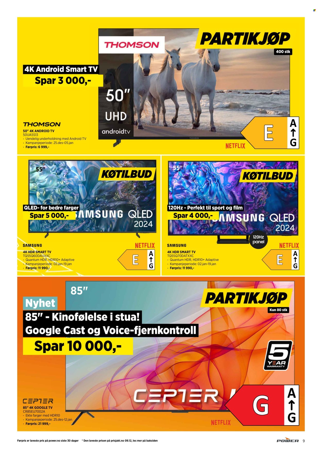 Kundeavis Power - 1.1.2025 - 5.1.2025. Side 9