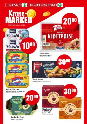 Kundeavis SPAR - 6.1.2025 - 12.1.2025.