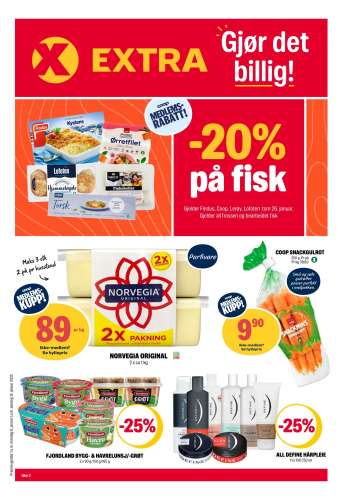 Kundeavis Coop Extra - 6.1.2025 - 12.1.2025.