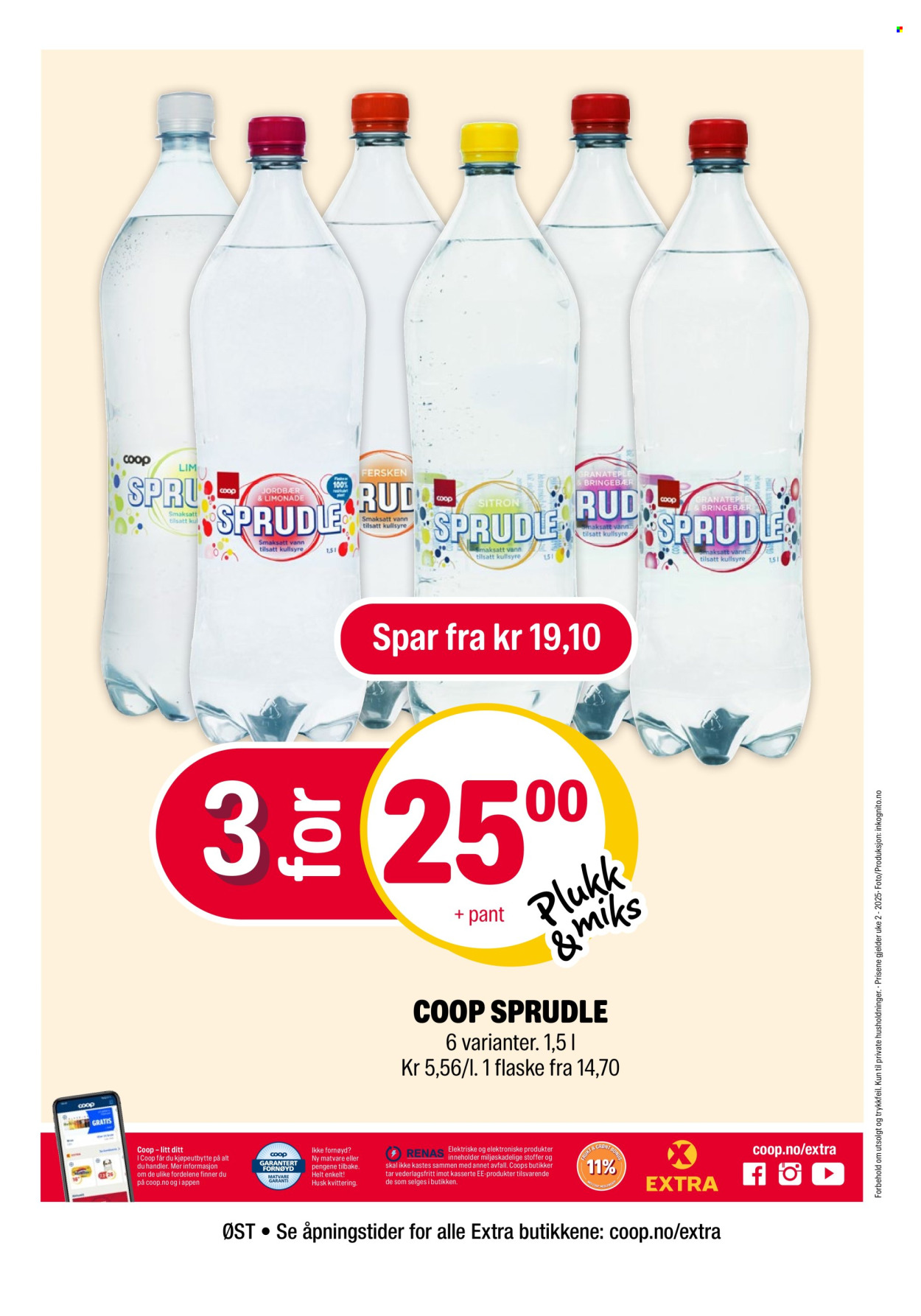 Kundeavis Coop Extra - 6.1.2025 - 12.1.2025. Side 23