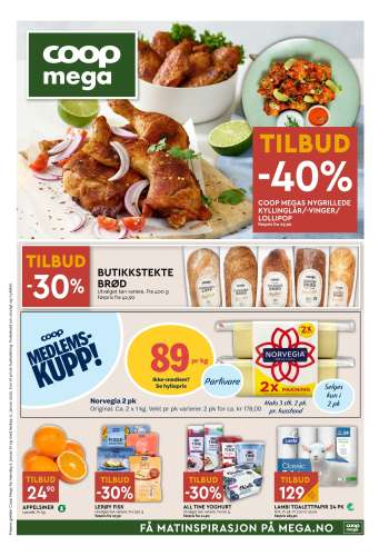 Kundeavis Coop Mega - 6.1.2025 - 11.1.2025.