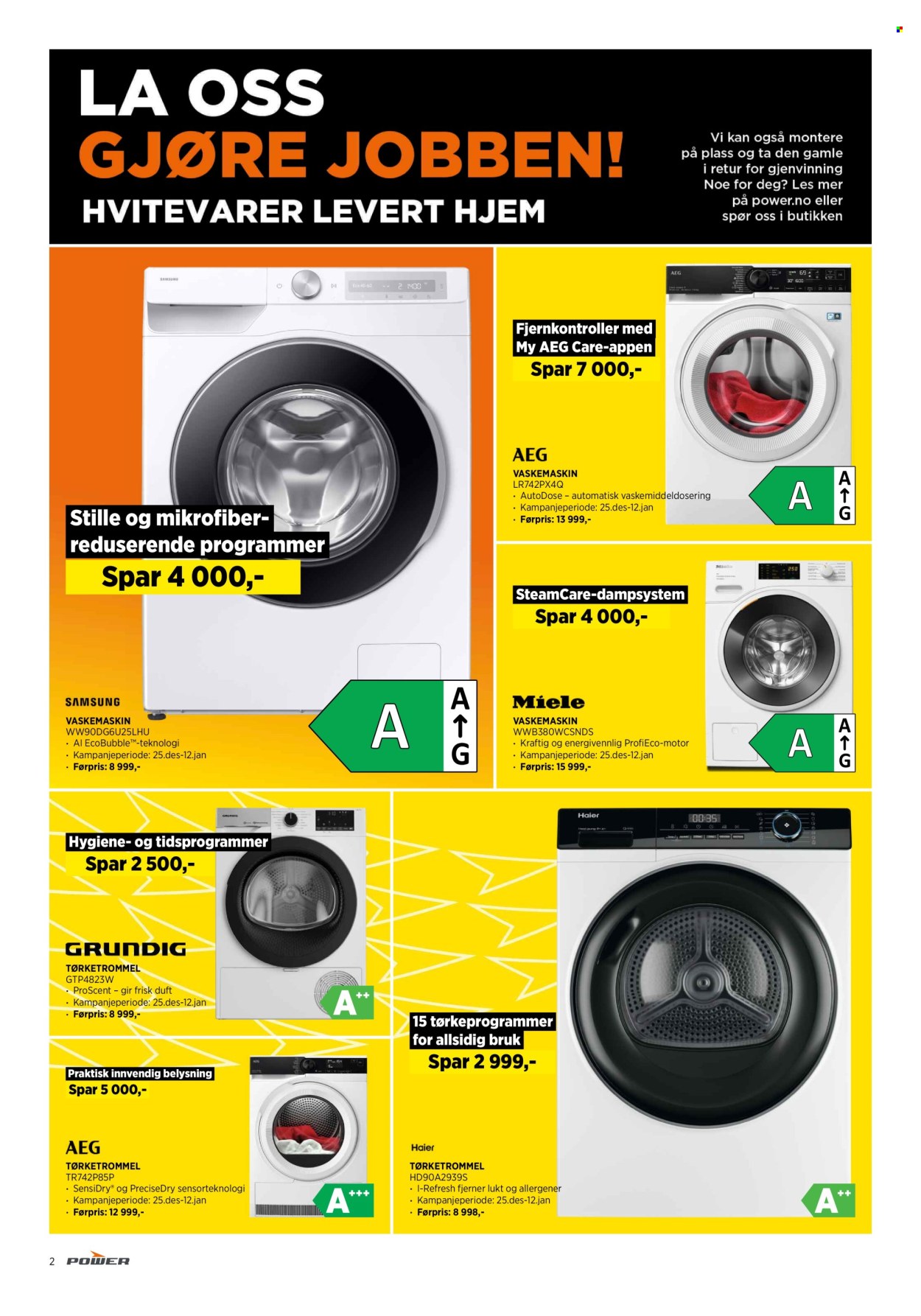 Kundeavis Power - 6.1.2025 - 12.1.2025. Side 2