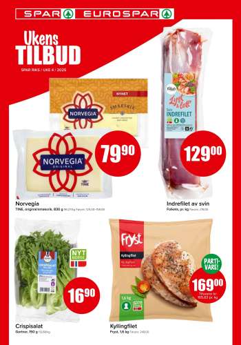 Kundeavis SPAR - 20.1.2025 - 26.1.2025.