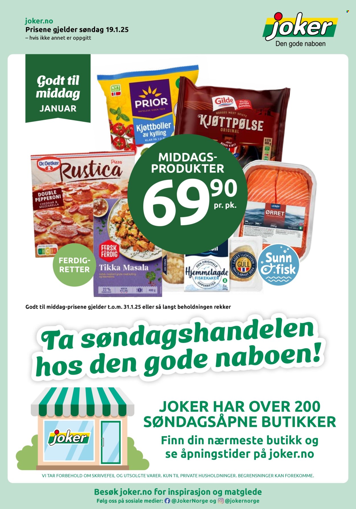 Kundeavis Joker - 19.1.2025 - 19.1.2025. Side 1