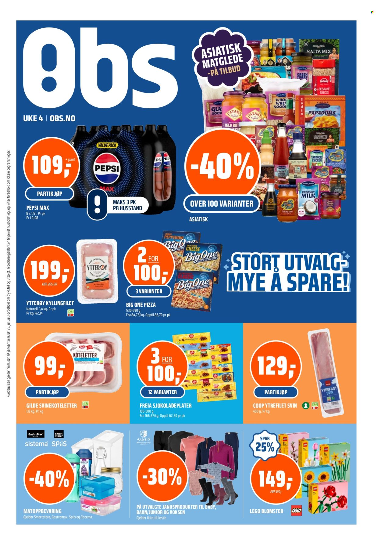 Kundeavis Coop Obs - 19.1.2025 - 25.1.2025. Side 1
