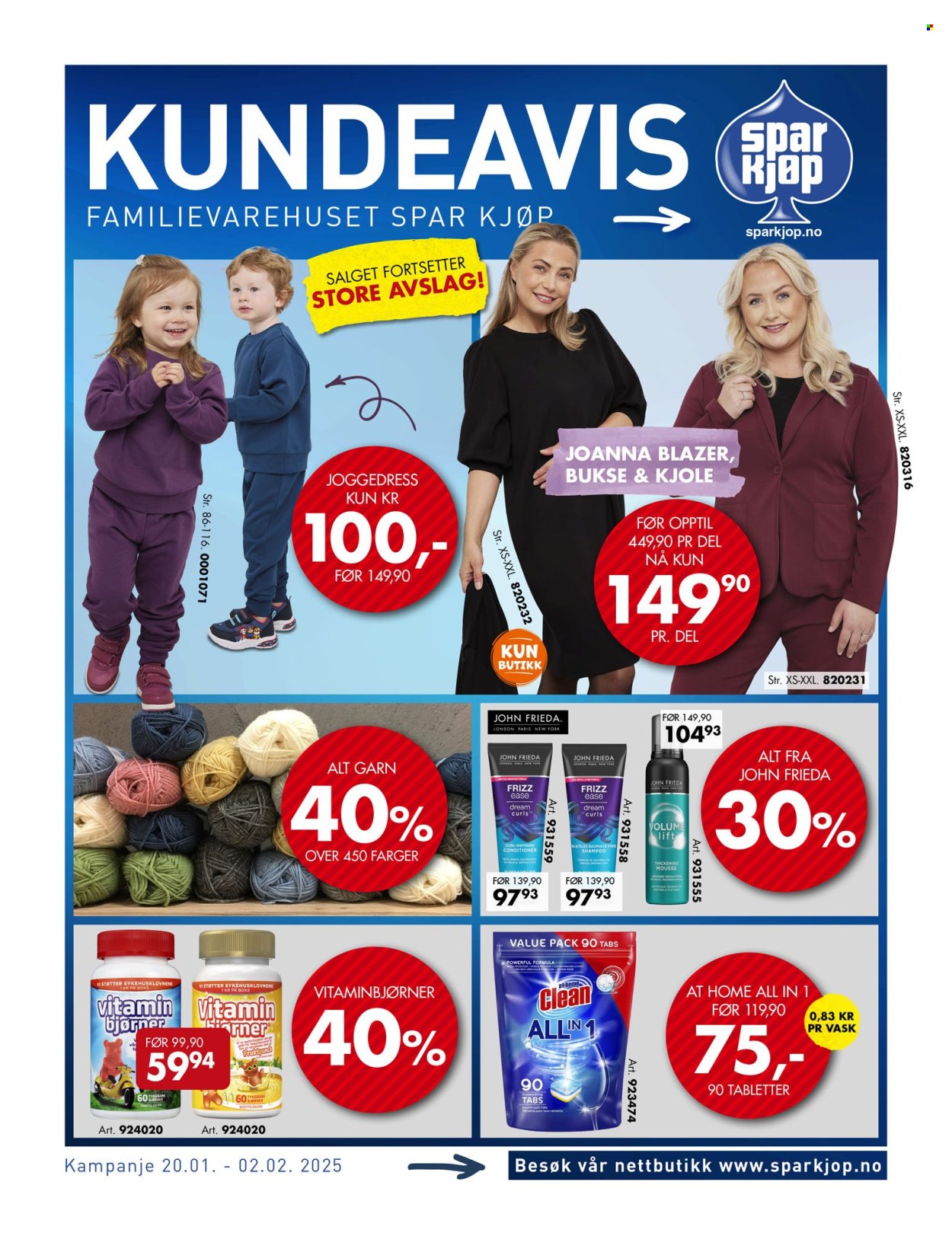 Kundeavis Sparkjøp - 20.1.2025 - 2.2.2025. Side 1