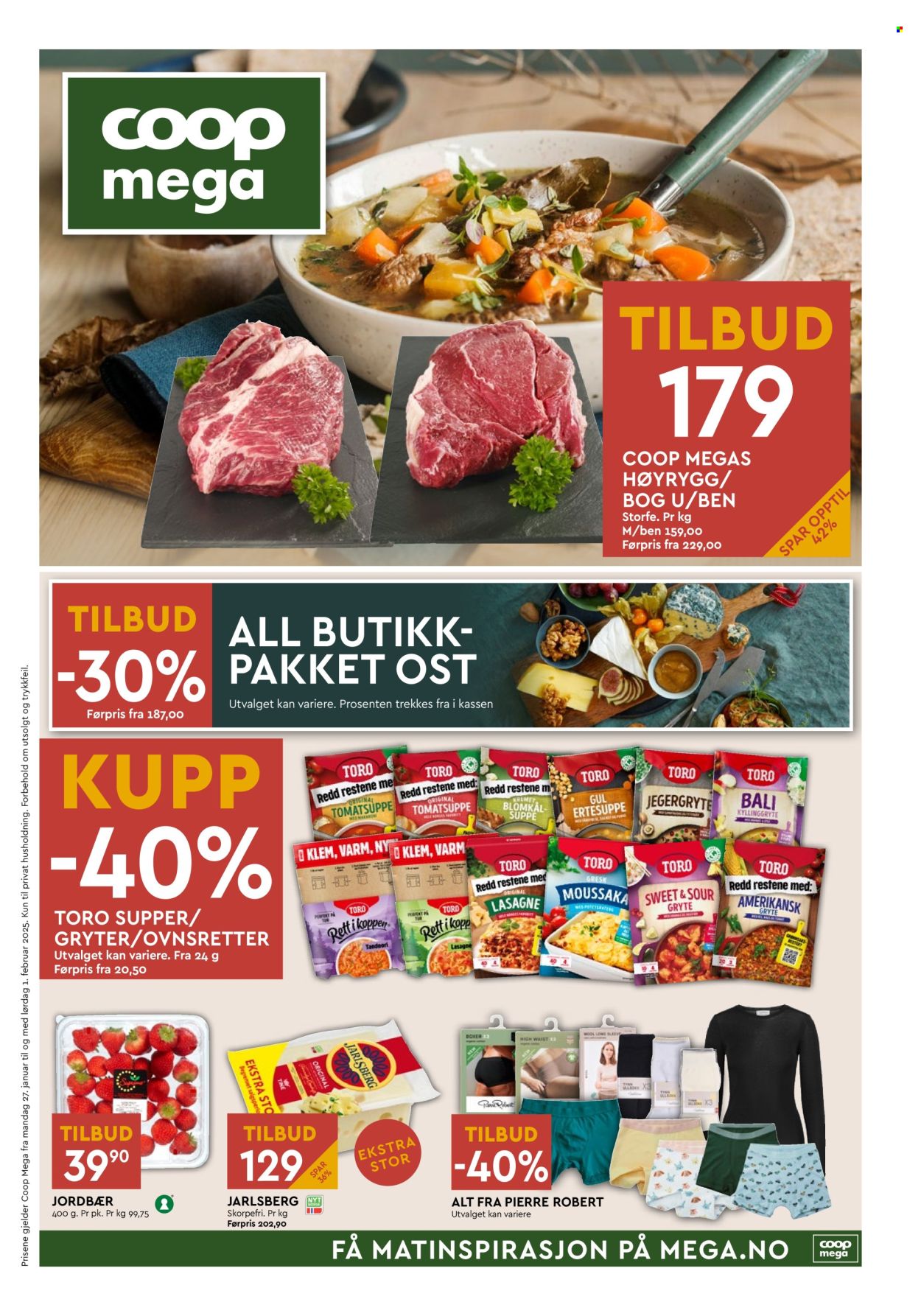Kundeavis Coop Mega - 27.1.2025 - 1.2.2025. Side 1