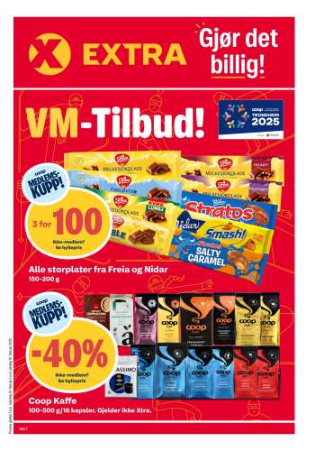 Kundeavis Coop Extra - 10.2.2025 - 16.2.2025.