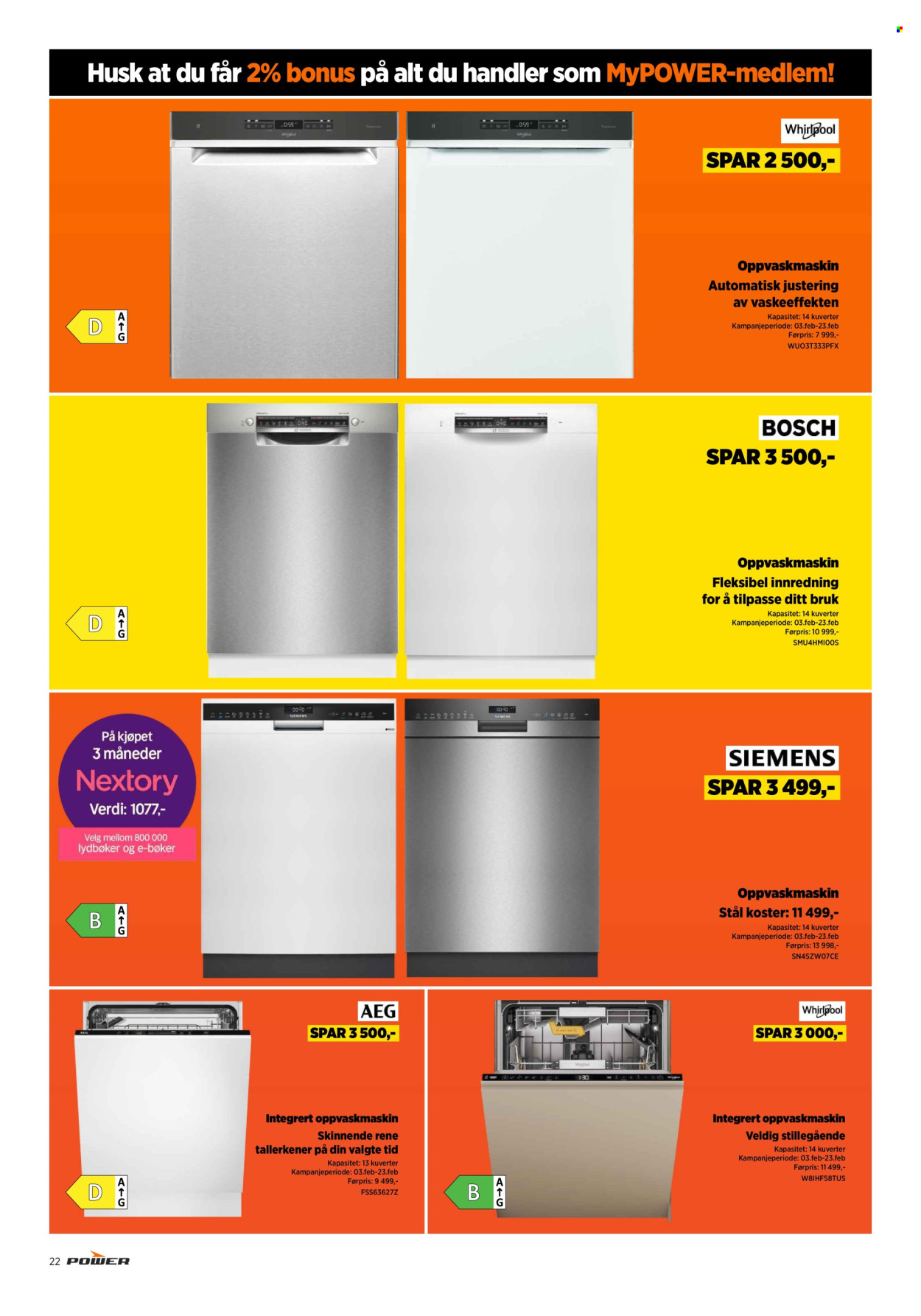 Kundeavis Power - 17.2.2025 - 23.2.2025. Side 22