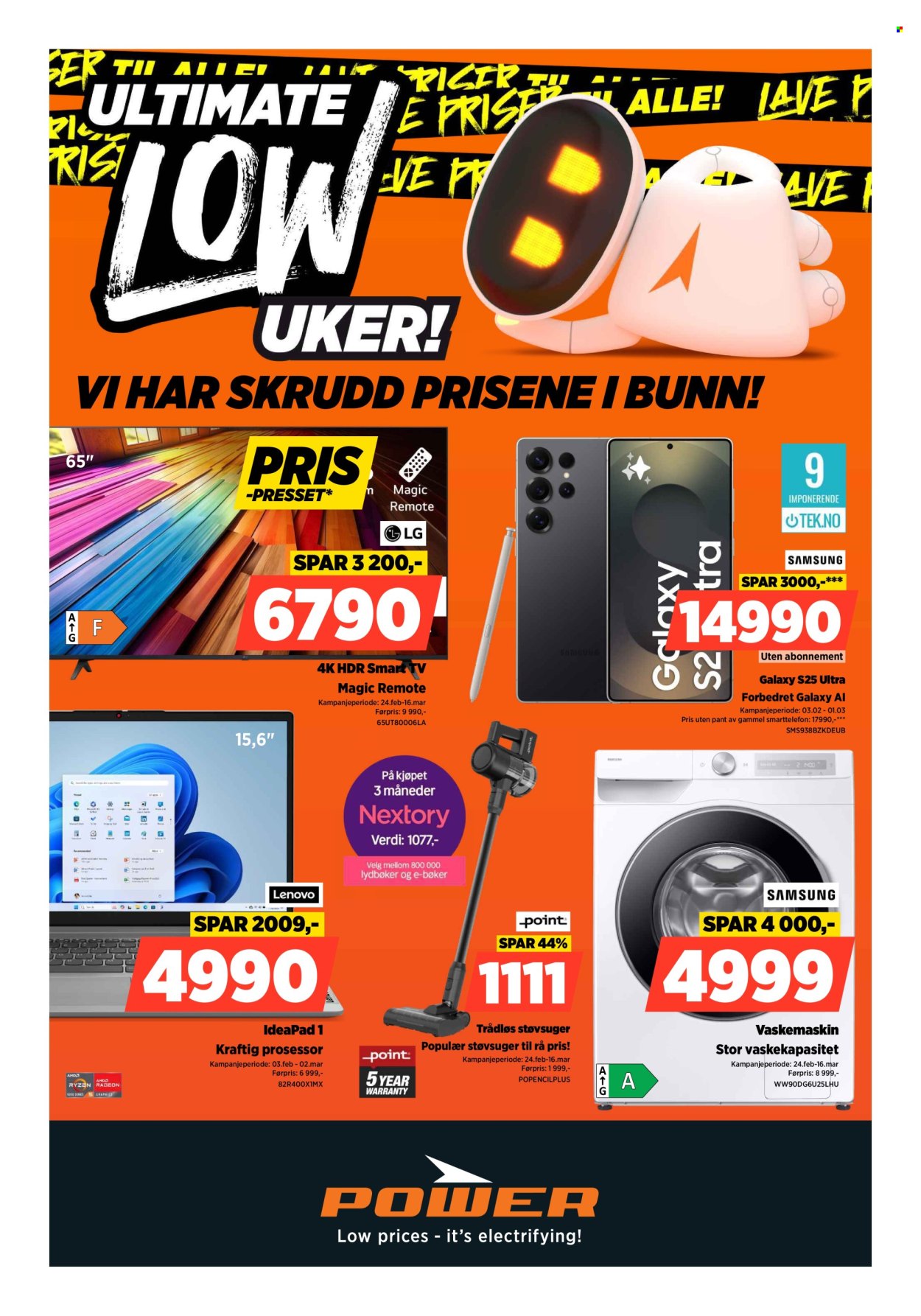 Kundeavis Power - 24.2.2025 - 2.3.2025. Side 1