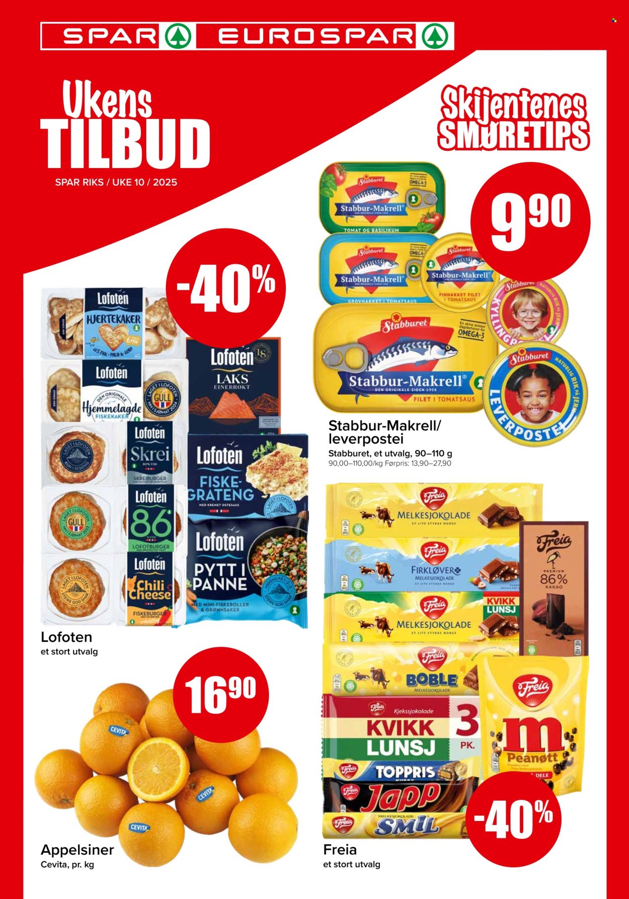 Kundeavis SPAR - 3.3.2025 - 9.3.2025. Side 1