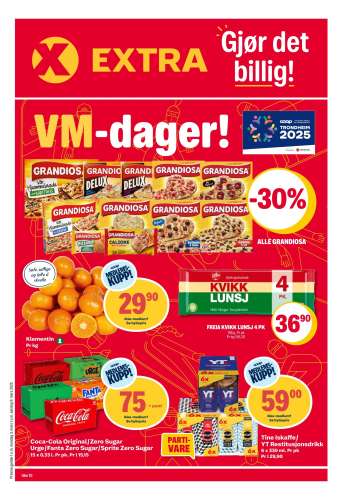 Kundeavis Coop Extra - 3.3.2025 - 9.3.2025.