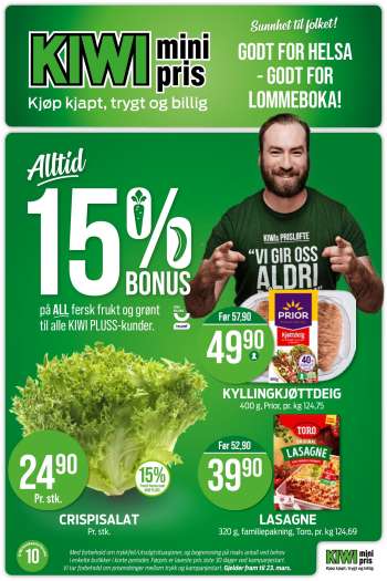 Kundeavis KIWI.