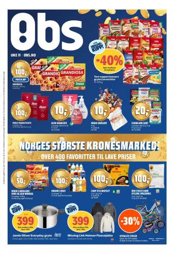 Kundeavis Coop Obs - 9.3.2025 - 15.3.2025.