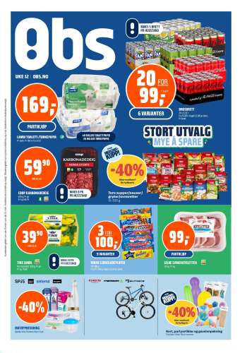 Kundeavis Coop Obs - 16.3.2025 - 22.3.2025.