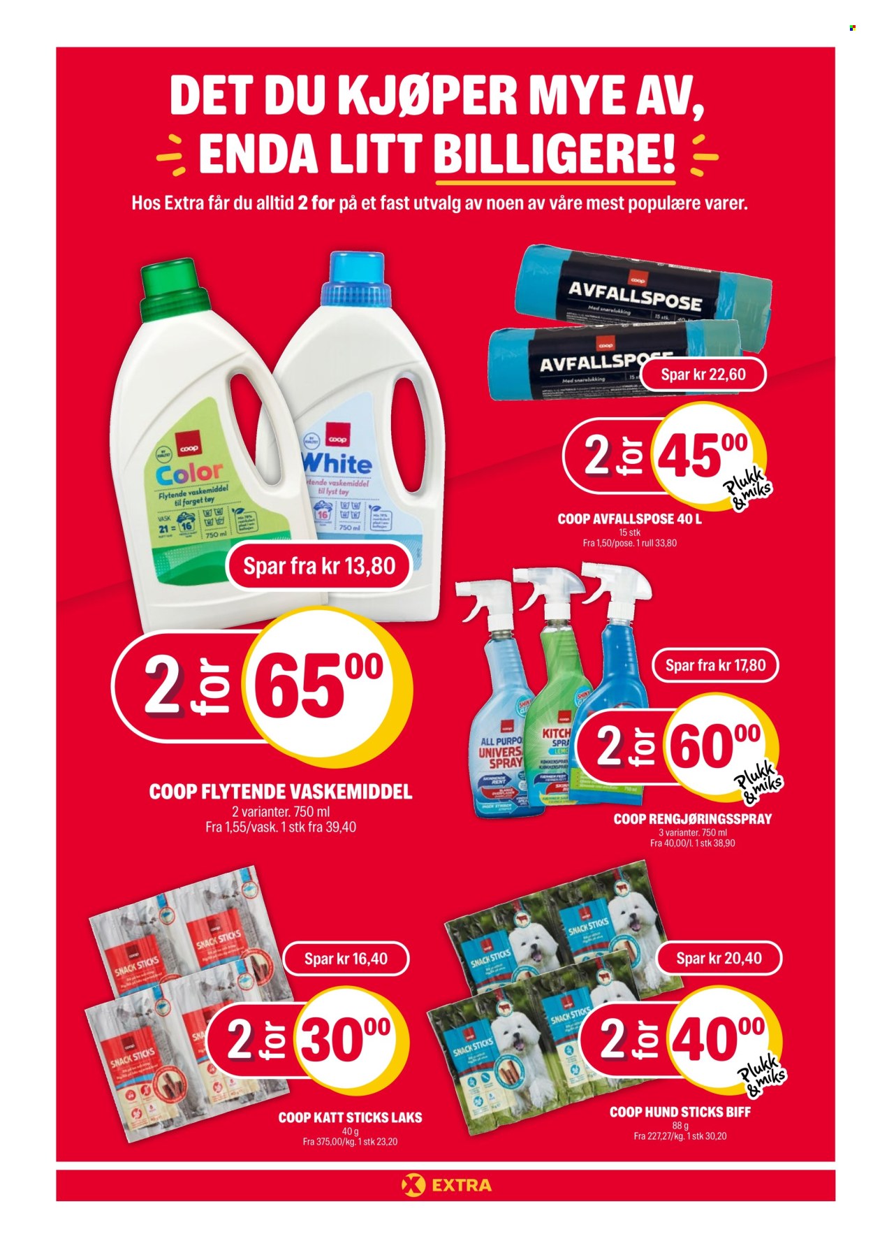 Kundeavis Coop Extra - 17.3.2025 - 23.3.2025. Side 16