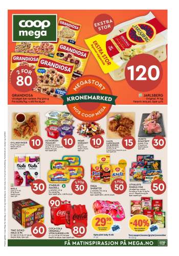Kundeavis Coop Mega - 17.3.2025 - 22.3.2025.