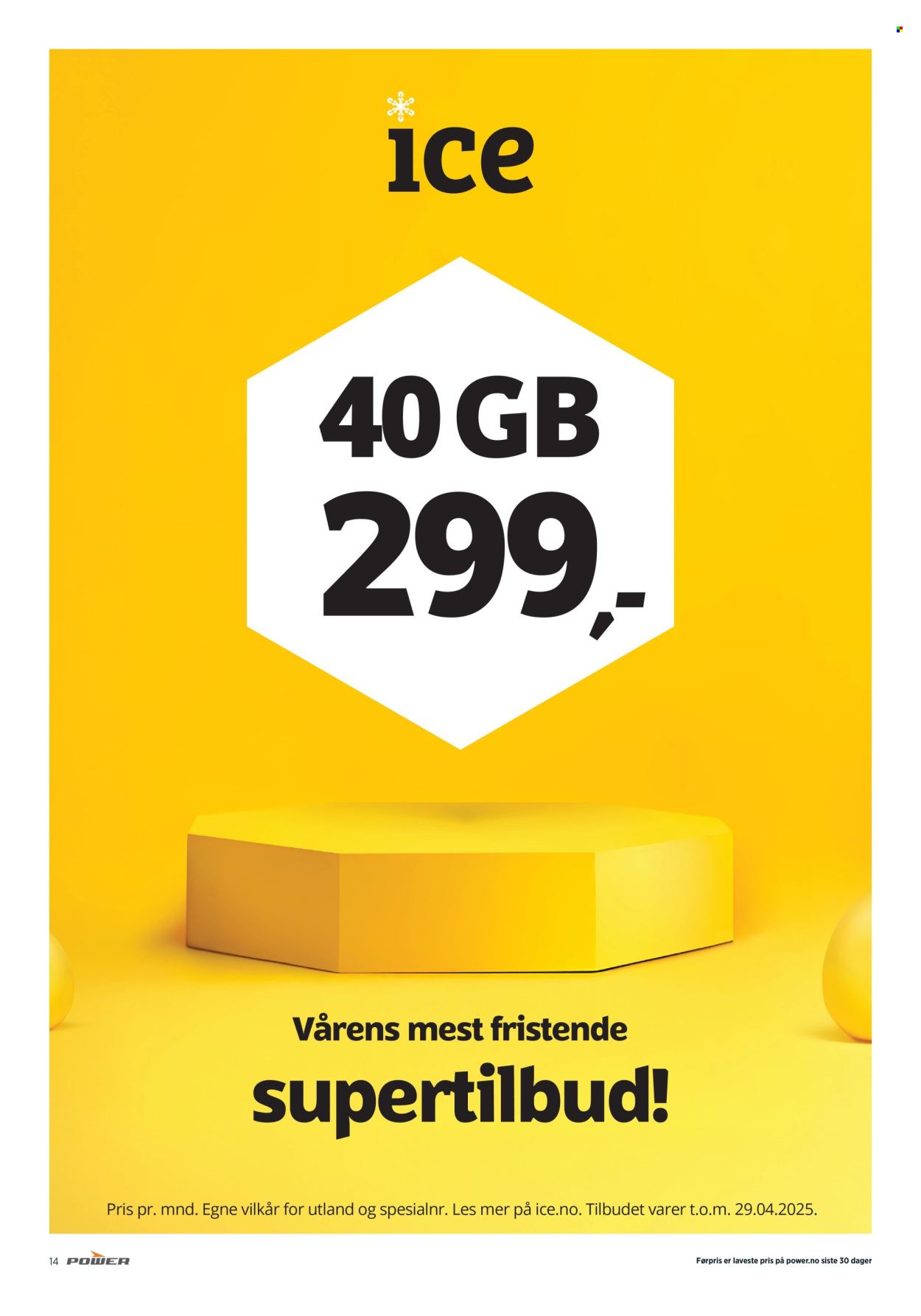 Kundeavis Power - 17.3.2025 - 23.3.2025. Side 14