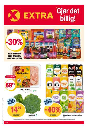 Kundeavis Coop Extra - 24.3.2025 - 30.3.2025.