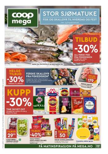 Kundeavis Coop Mega - 24.3.2025 - 29.3.2025.