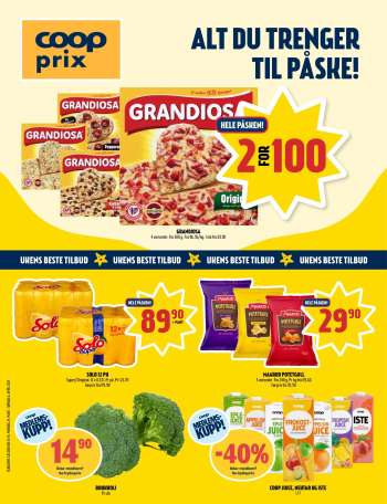 Kundeavis Coop Prix - 24.3.2025 - 6.4.2025.