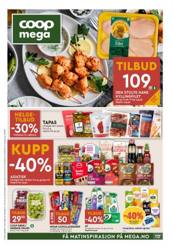Kundeavis Coop Mega - 31.3.2025 - 5.4.2025.