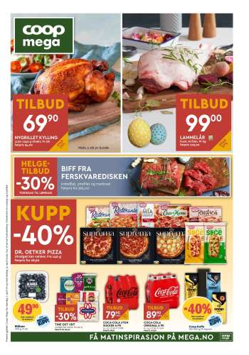 Kundeavis Coop Mega - 7.4.2025 - 12.4.2025.