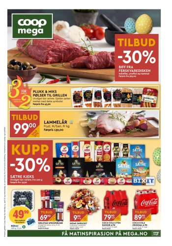 Kundeavis Coop Mega - 14.4.2025 - 19.4.2025.