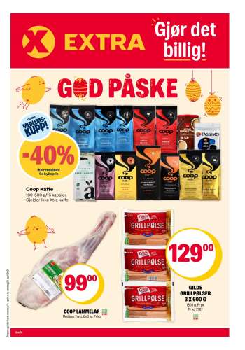 Kundeavis Coop Extra - 14.4.2025 - 20.4.2025.