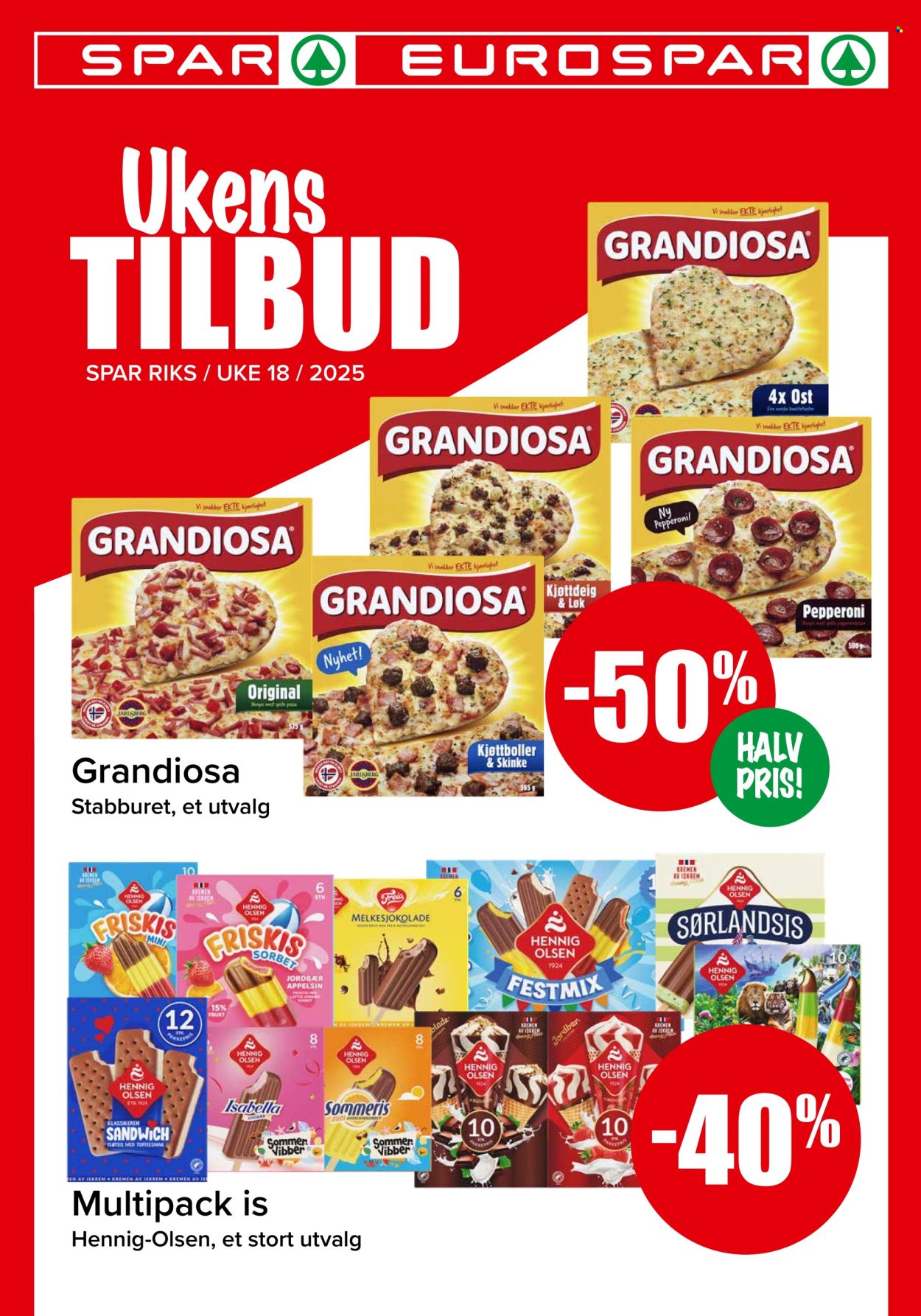 Kundeavis SPAR - 28.4.2025 - 4.5.2025. Side 1