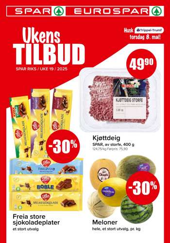 Kundeavis SPAR - 5.5.2025 - 11.5.2025.