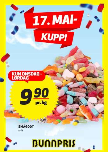 Kundeavis Bunnpris - 15.5.2025 - 17.5.2025.