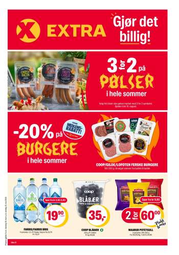 Kundeavis Coop Extra - 19.5.2025 - 25.5.2025.
