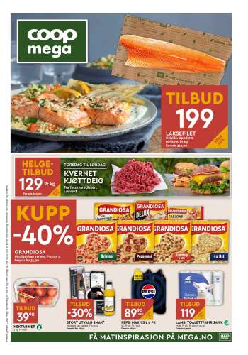 Kundeavis Coop Mega - 19.5.2025 - 24.5.2025.