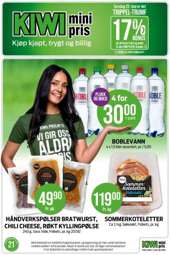 Kundeavis KIWI.