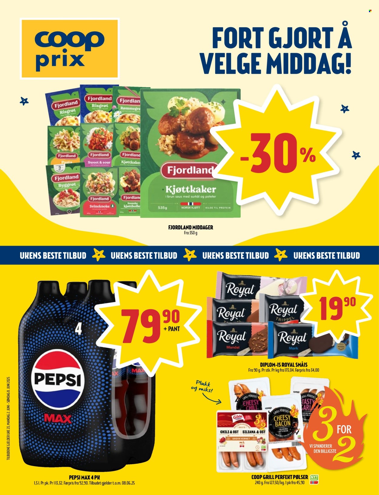 Kundeavis Coop Prix - 2.6.2025 - 8.6.2025. Side 1