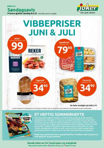 Kundeavis Joker - 8.6.2025 - 8.6.2025.