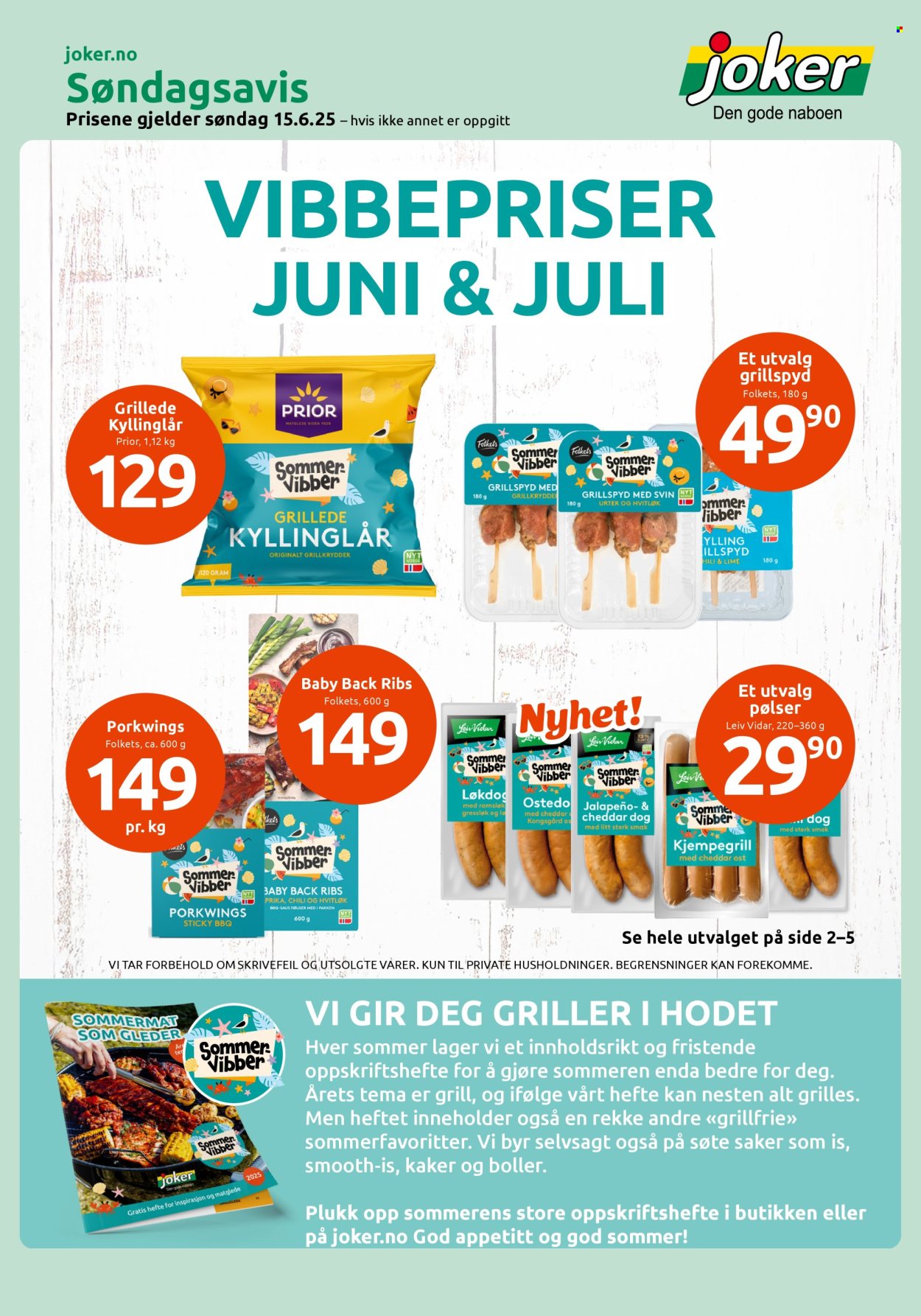 Kundeavis Joker - 15.6.2025 - 15.6.2025. Side 1