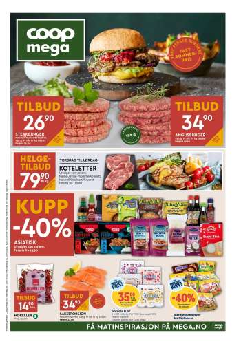 Kundeavis Coop Mega - 16.6.2025 - 21.6.2025.