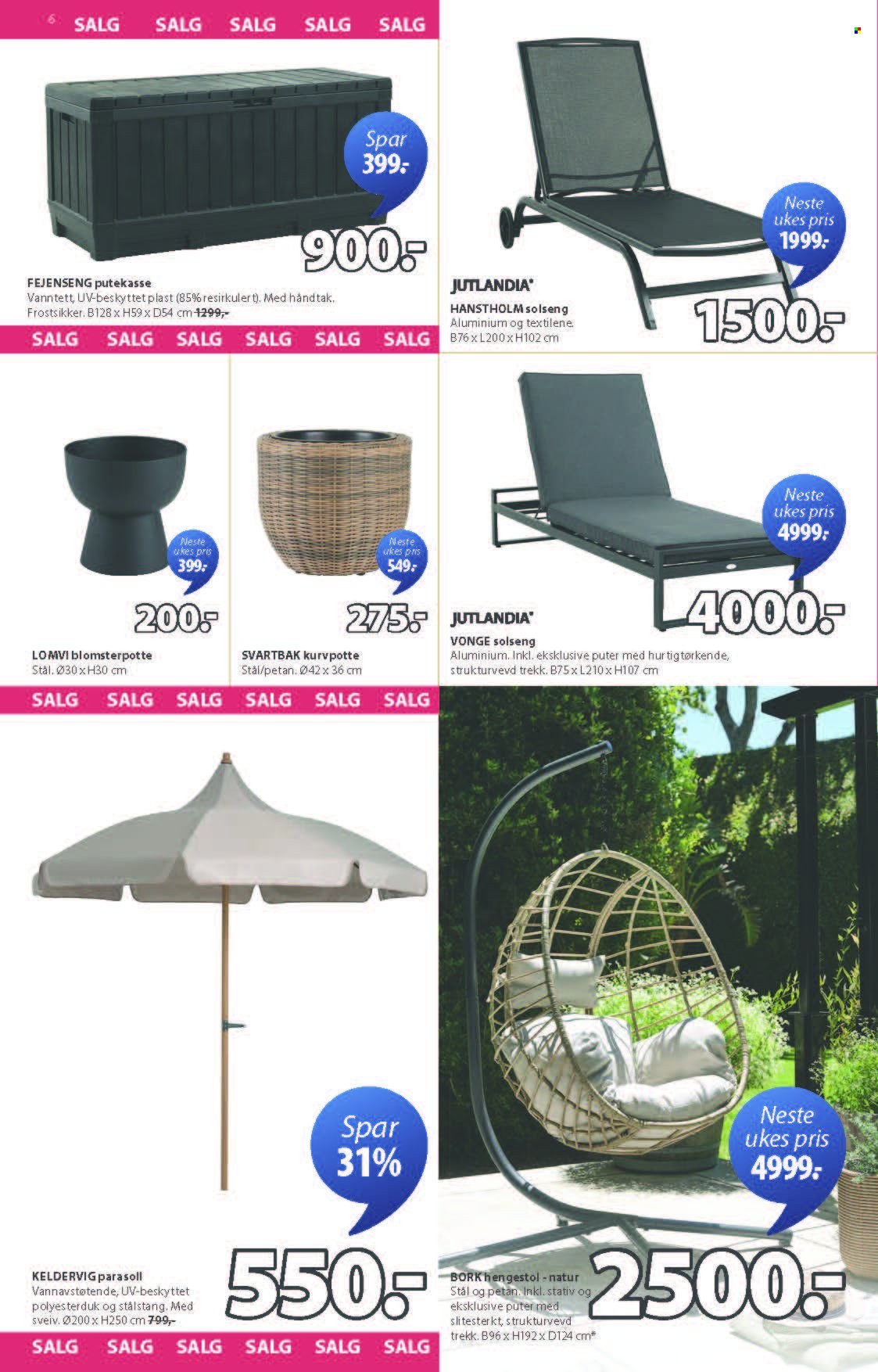 Kundeavis JYSK - 16.6.2025 - 21.6.2025. Side 6